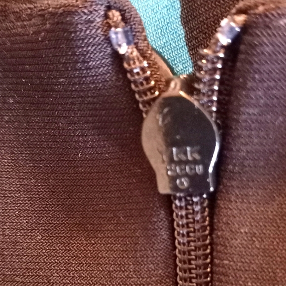 Joseph Ribkoff Lined Print Dress - Picture 8 of 11